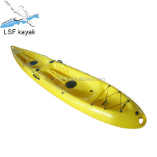 double kayak fishing plastic kayak sit on top wholesale 2 seats LLDPE 3.9m